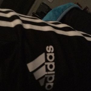 Black adidas pants